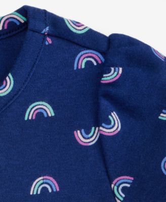 Girls' Toddler 2T-4T Rainbow Print Mini Dress, Macy's Exclusive