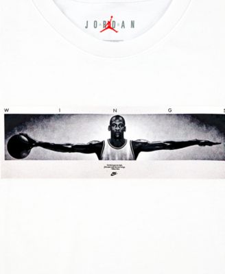 Boys' 8-18 Wings Logo Detail T-Shirt