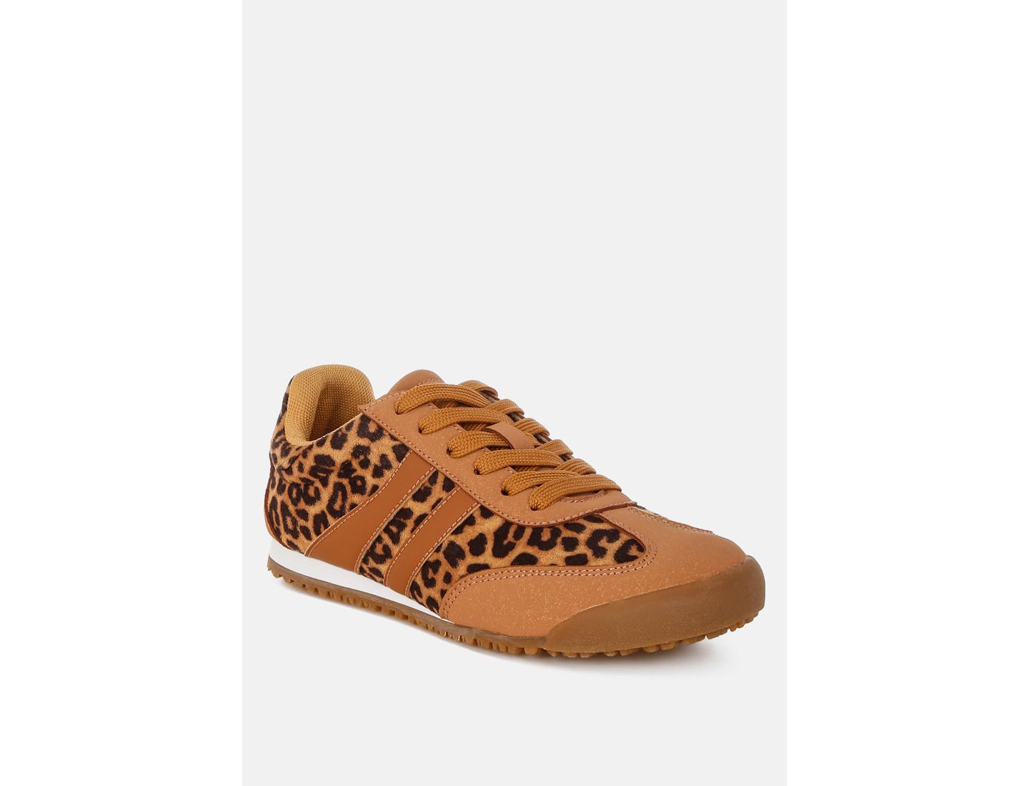 Женские кроссовки London Rag Panther Leopard Print Microfiber, цвет: Леопардовый гладкий — фото 4