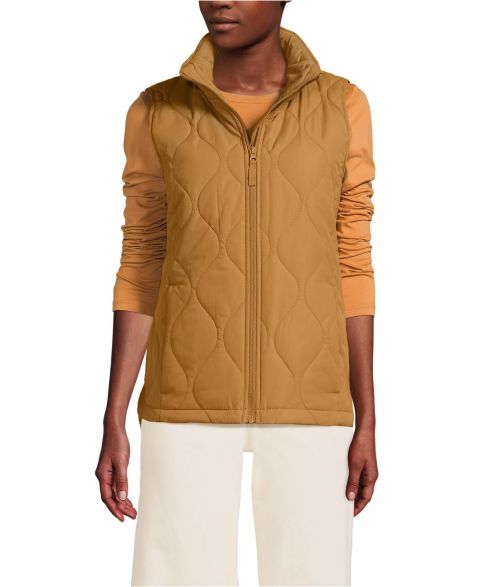 Женские жилеты Lands' End Women's FeatherFree Quilted Insulated Vest