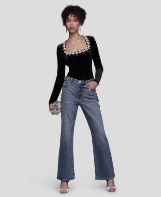 Women's Mid Rise Bootcut Jeans