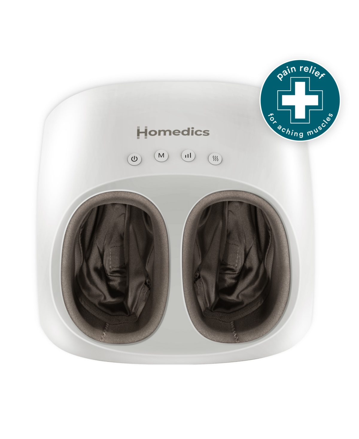 Homedics Shiatsu + Air 4.0 Foot Massager With Heat In White
