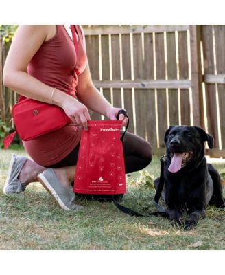Compostable Dog Poop Bags, 180 Bags, Ruby Red