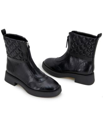 Women's Salinda Almond Toe Combat Boots