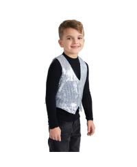 Sequined Party Vest - Kids Girls & Boys
