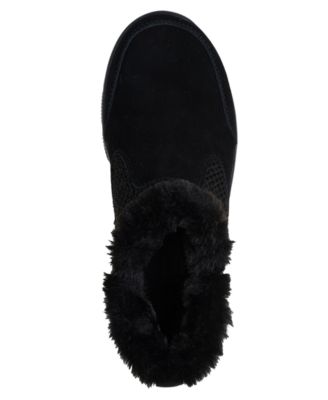 Women's Relaxed Fit: Easy Going Memory Foam Boots from Finish Line