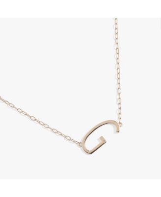 Precious Elongated Initial G