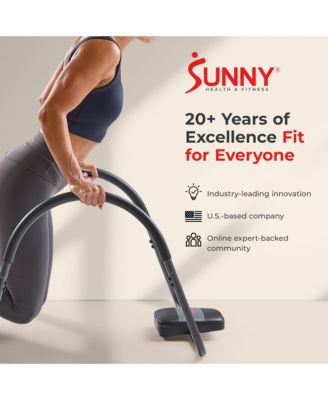 Portable Ab Crunch Assisted Trainer, Assisted Core Exercise Machine for Home Gym, Abdominal Workout Equipment