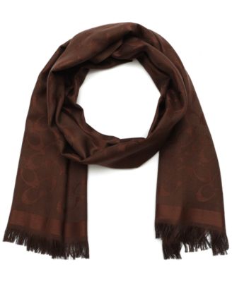 COACH - Women's Bias Signature C Oblong Scarf