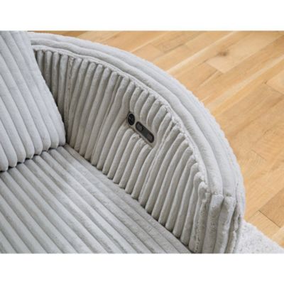 fabric cover Mega Grey Power Swivel Glider Recliner Two Pack