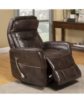 Gemini - Truffle Swivel Glider Recliner Two Pack
