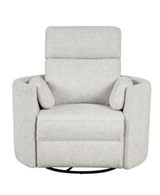 Natural Beauty Quartz Power Swivel Glider Recliner Two Pack