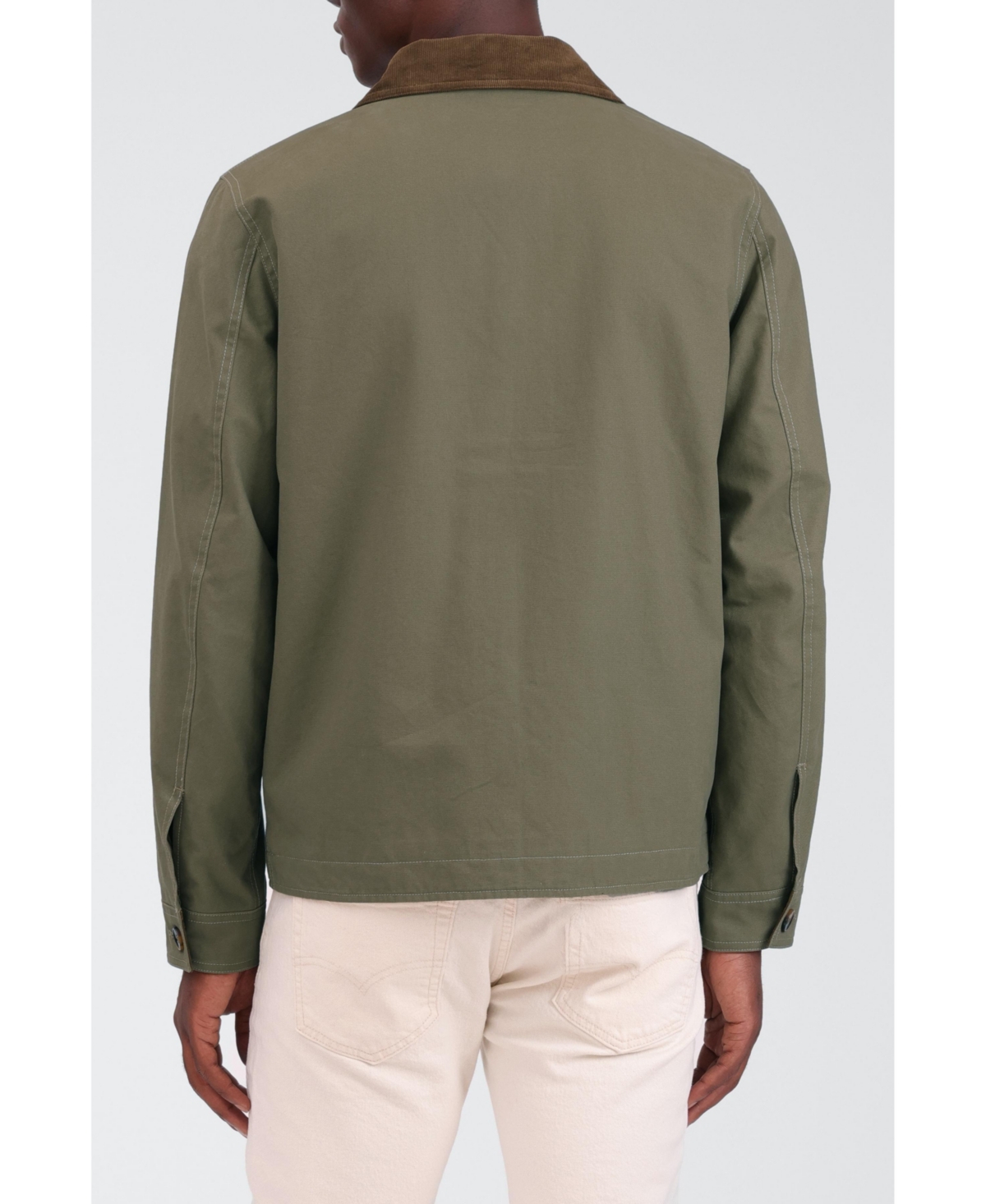 Bagatelle Homme Men's Water-Resistant Cotton Shirt Jacket