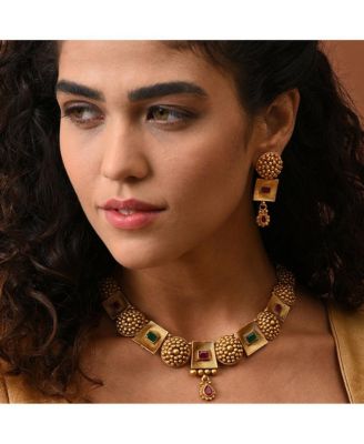 Temple Jewellery Set