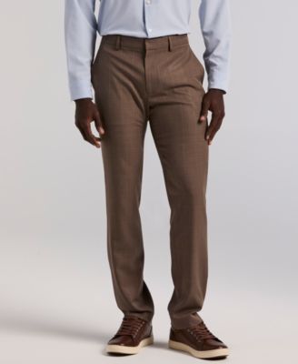 Men's Modern-Fit Stretch Solid Resolution Pants