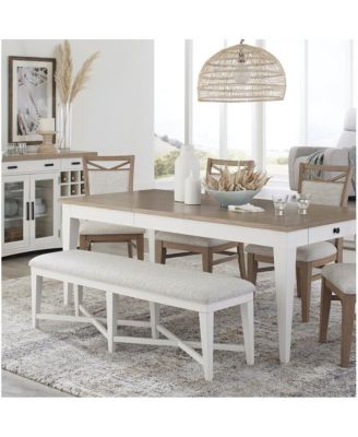 Parker House Americana Modern Dining 49 In. Upholstered Counter Bench