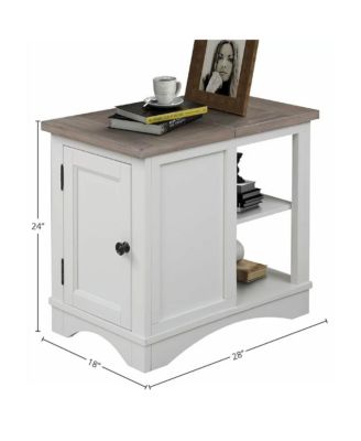 Americana Modern - Cotton Cocktail Table with 2 Chairside Tables