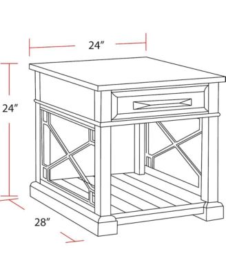 Sundance - Smokey Grey Cocktail Table with 2 End Tables