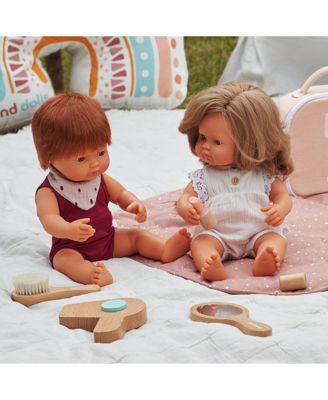 Baby Boy Doll with Red Hair 15" - Anatomically Correct (Made in Spain)