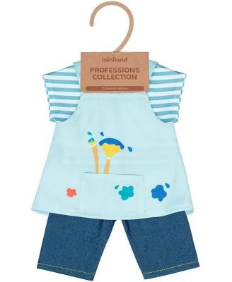 Careers Collection - Artist Doll Outfit with Painting Smock & Pants for 15" Baby Dolls