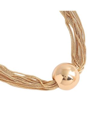 Rhinestones Ballchain Necklace