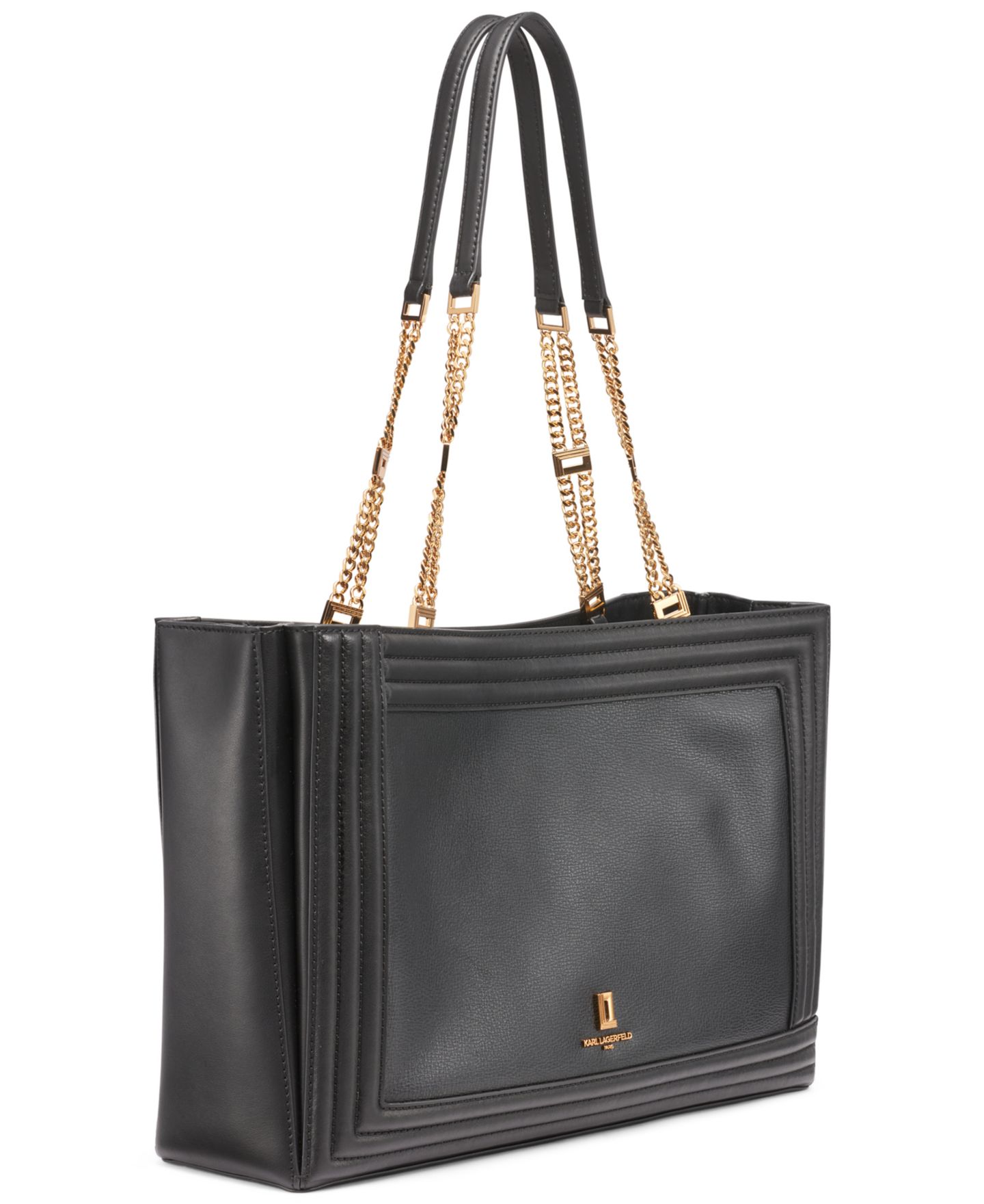Женская сумка KARL LAGERFELD PARIS Josephine Leather Tote Handbag — фото 3