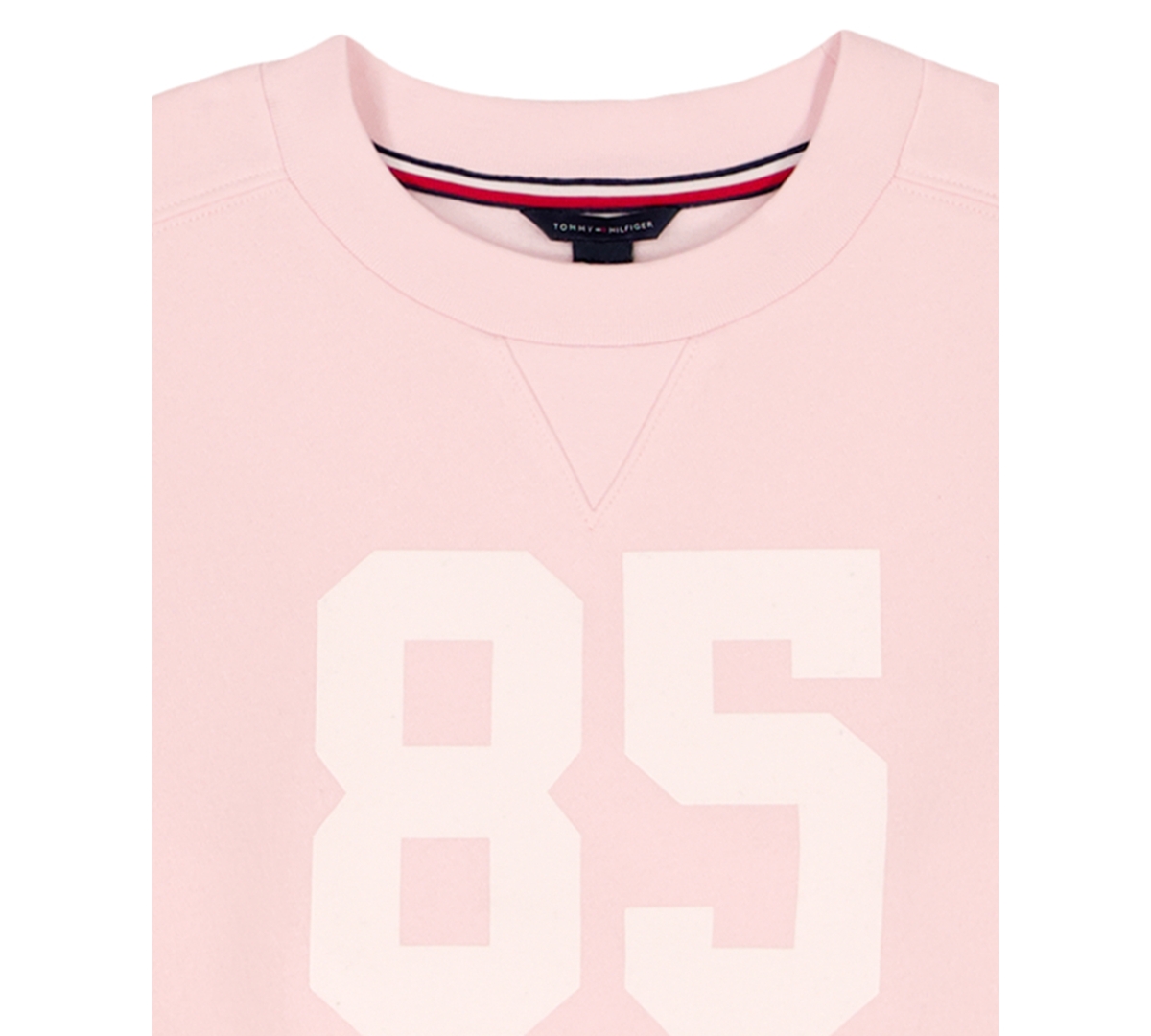 Tommy Hilfiger Girls 7-16 Crewneck Sweatshirt In Pink