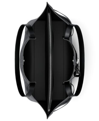 Emilia Large East West Center Zip Pocket Tote Bag