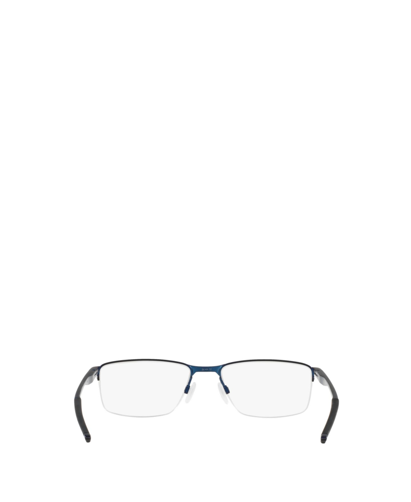 Мужские очки Oakley Man Rectangle Metal OX3218 Socket 5.5 Eyeglasses, цвет: Тёмный синий — фото 3