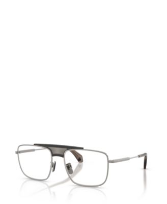 Unisex Rectangle Metal ME1011 Eyeglasses