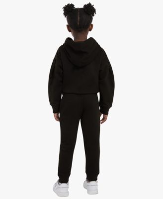 Girls' 4T-6X Pull-On Hoodie and Matching Joggers, 2-Piece Set