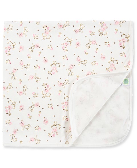 Детские Little Me Baby Girls Sweet Vintage Rose Print Blanket