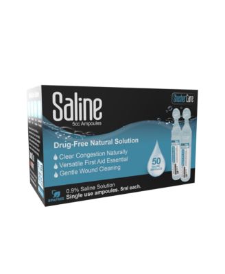 Shusher Care Saline Ampoules - 50Ct