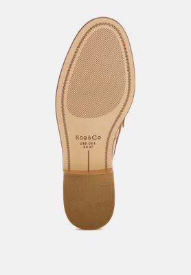 Women's Oglavia Studs Embellished Leather Loafers