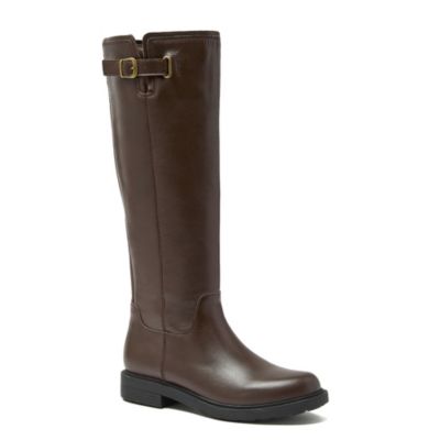 Women's Leather Knee High Riding Boots