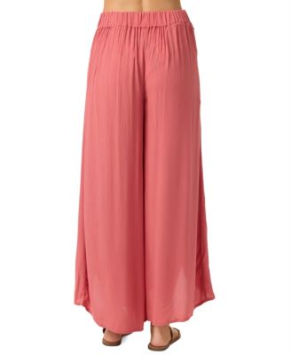 Juniors' Saltwater Solids Tymea Cover-Up Pant