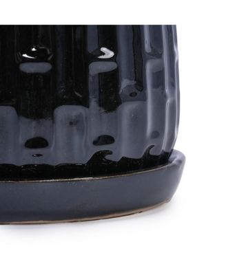 Set of 2 Modern Ceramic Planters