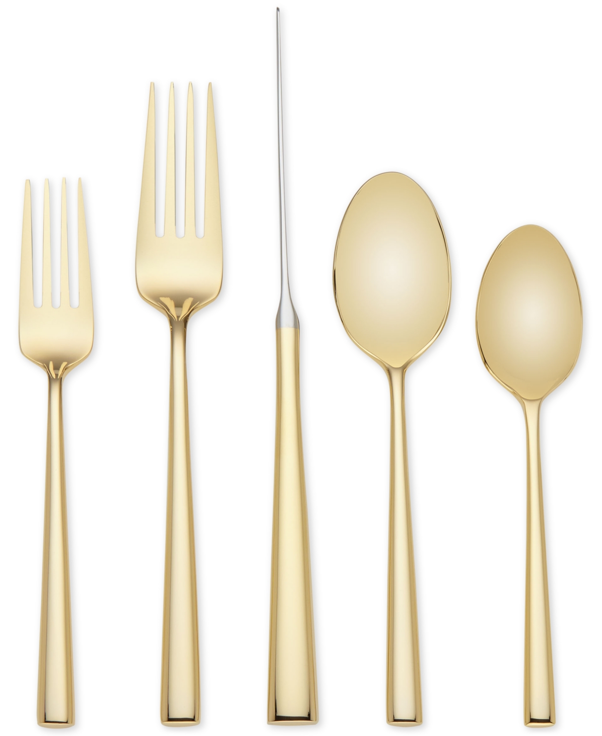 Kate Spade Malmo Gold 20-pc Flatware Set, Service For 4 In Gold Plated