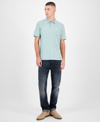 Men's Dalombi Button-Placket Polo Shirt