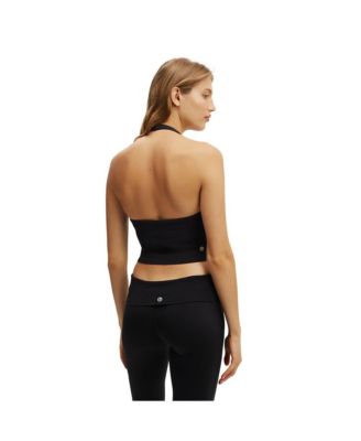 Women's Active Ultra Soft Halter Neck Tank