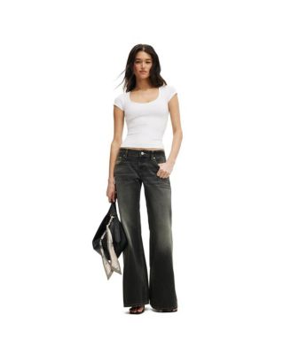 Women's Low Relaxed Flare Jean