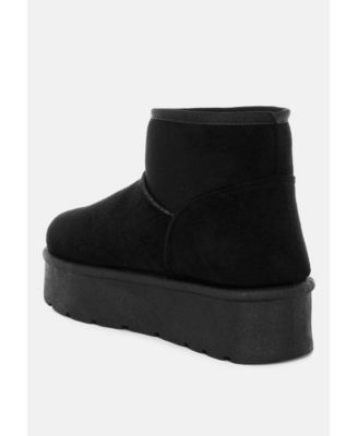 Womens Derta Soft Microfiber Snow Boots