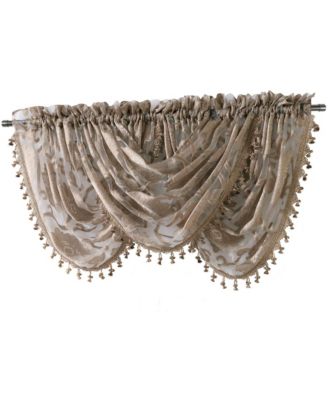 Organza Sheer Milawi Complete 5 Piece Window Curtain Set