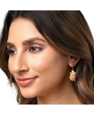 Cluster Hoop Earrings