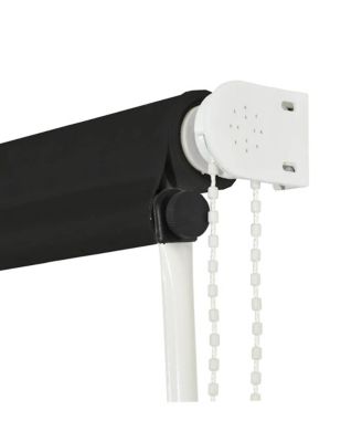 Awning Anthracite Steel frame 78.7x59.1 in Retractable Awning