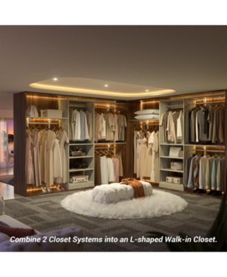 Adjustable Closet System for Bedroom