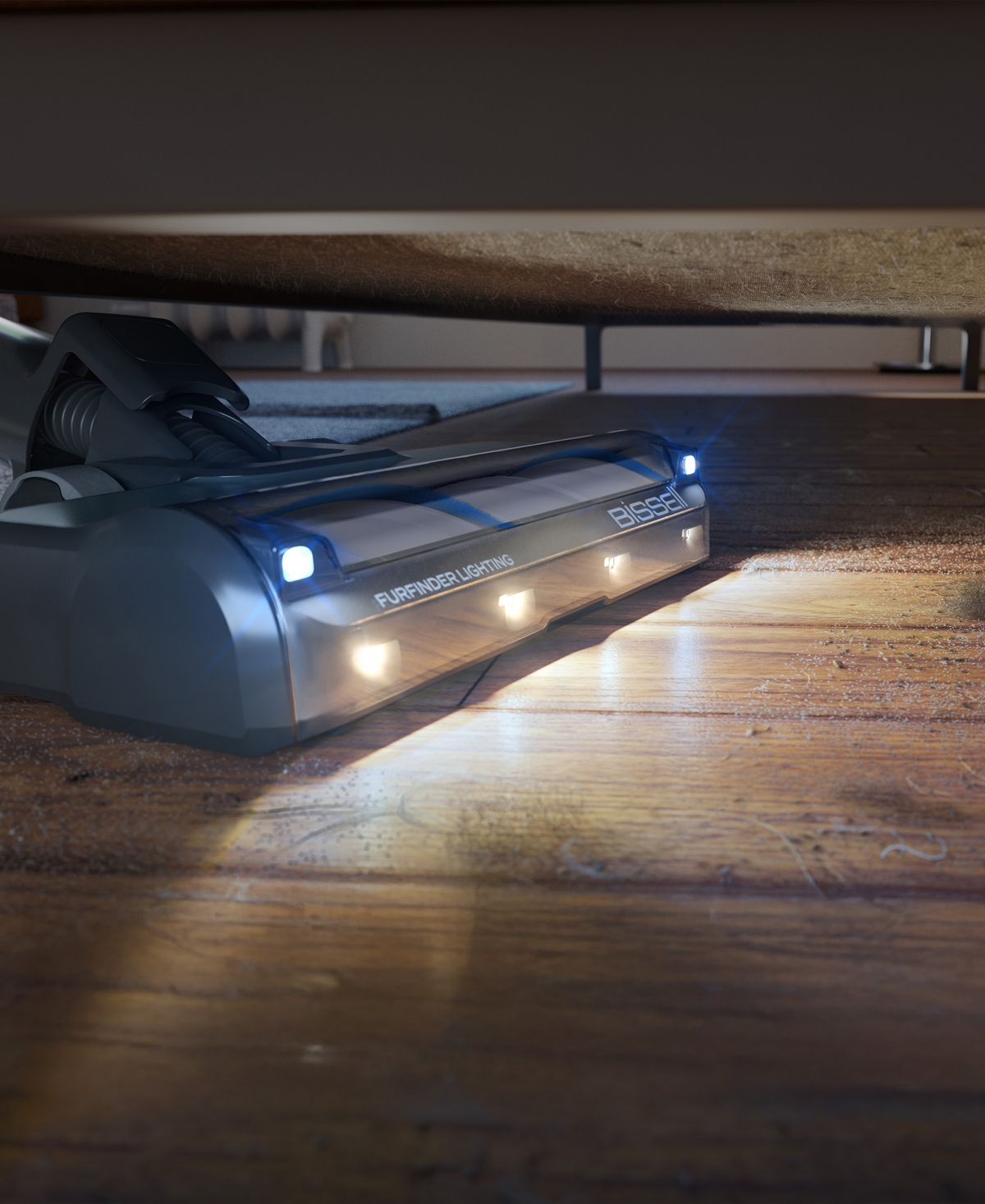 Bissell Powerclean Furfinder Cordless Stick Vacuum In Black