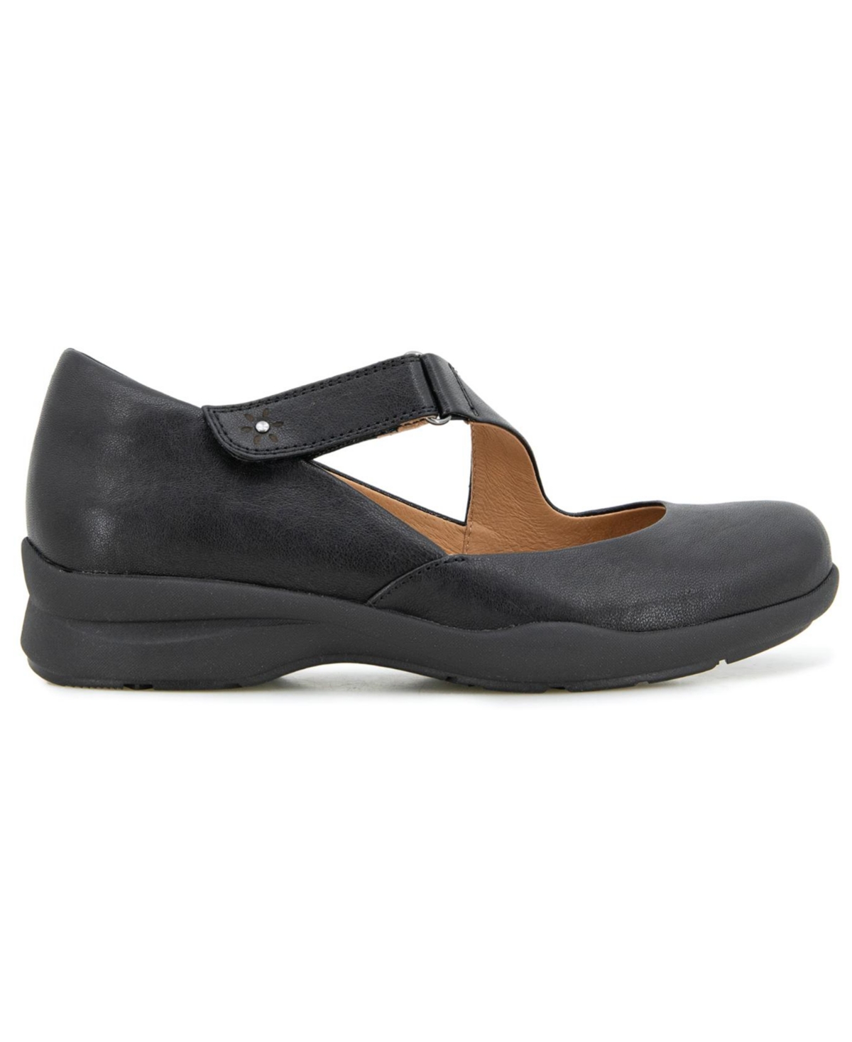 Jambu Women's Treva Mary Jane Casual Flat Shoes In Black