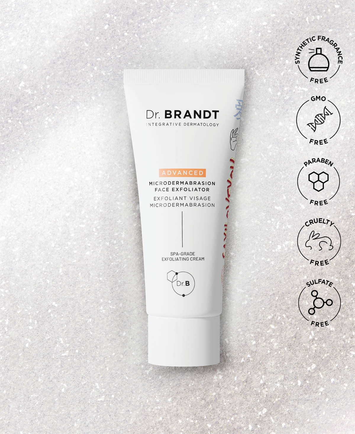 Dr. Brandt Advanced Microdermabrasion Face Exfoliator In Transparent