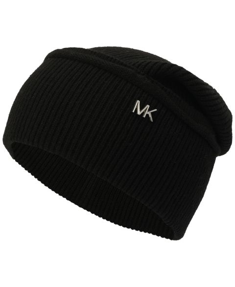Женская шапка Michael Kors Exposed Seam Cuff, цвет: Чёрный